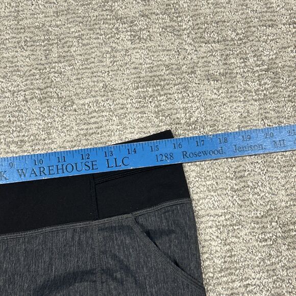 Lucy Get Going Pants Womens Medium Lightweight Cinch Cuffs Joggers Dance Gray - Picture 10 of 13